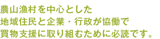 農山漁村を中心とした地域住民と企業・行政が協同で買物支援に取り組むために必読です。